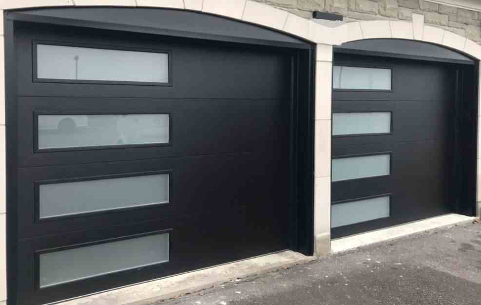 New Garage Door Installation in Woodbridge, Ontario 1 Flush garage door